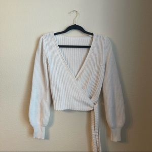 No Brand • Wrap Sweater